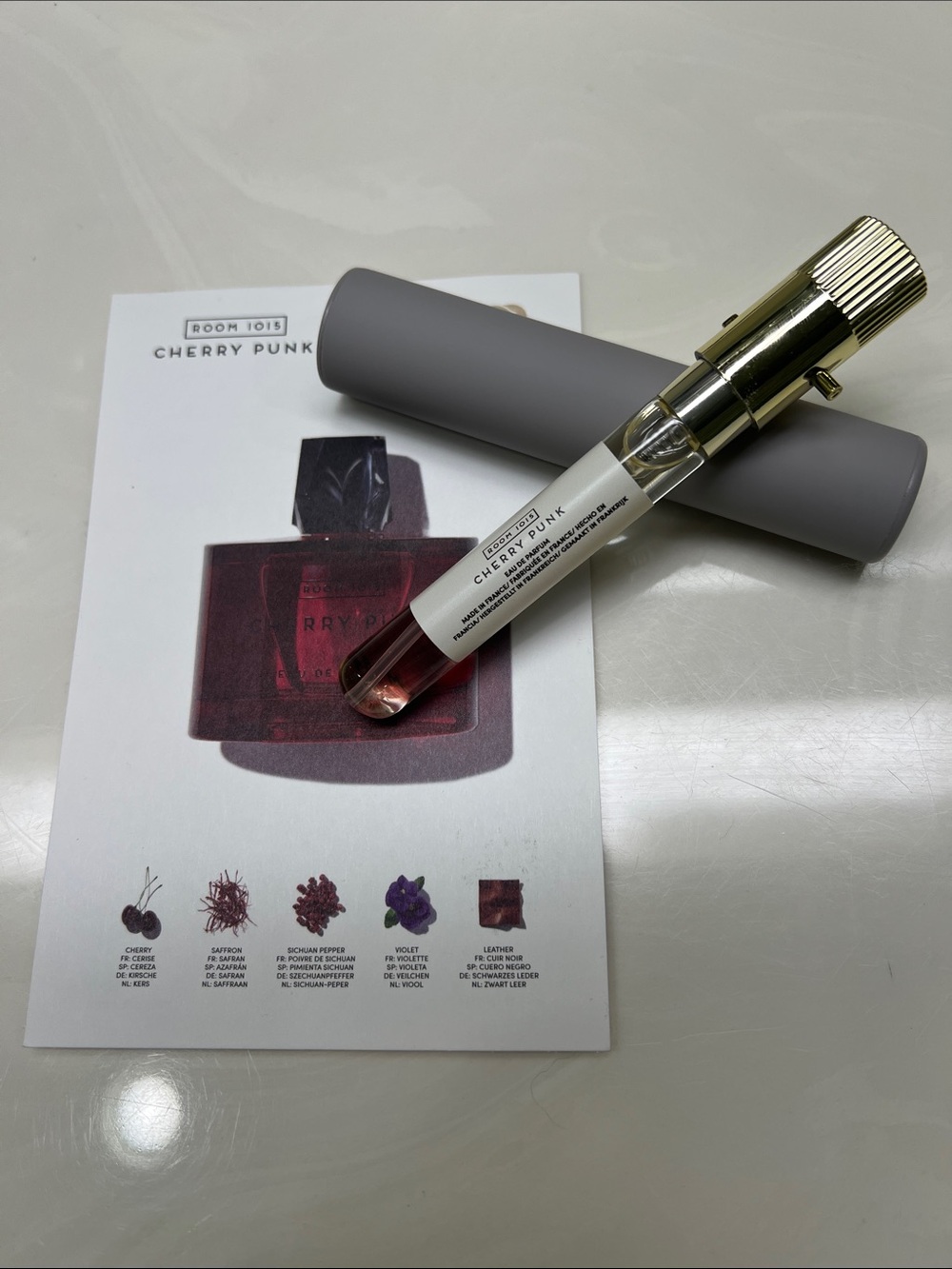 NEW Room 1015 Cherry Punk Eau De Parfum Travel Spray~Large 8 ml